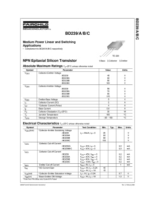Транзистор BD239