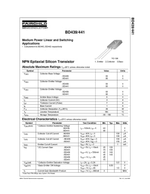 Транзистор BD439