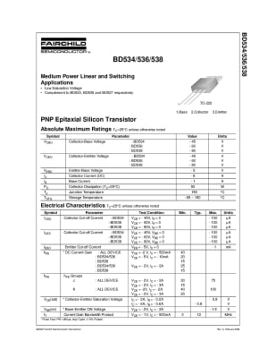 Транзистор BD538