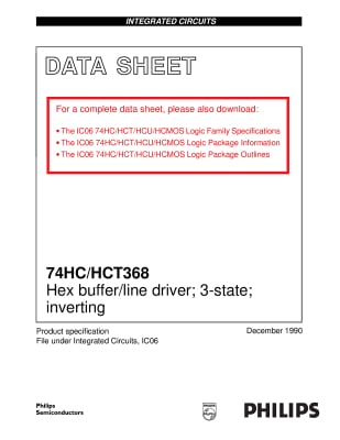 Интегрална схема  SN74HCT368