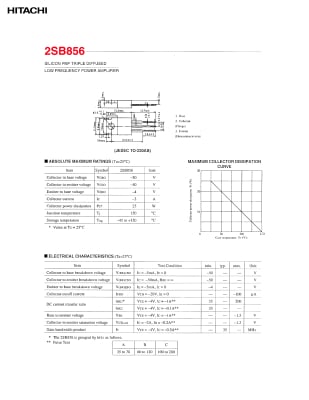 Транзистор 2SB856