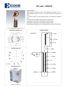 ТХО за телевизор 1105.0527;HR6063