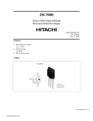 Транзистор 2SC5480 ORIGINAL