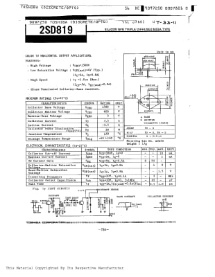 Транзистор 2SD819