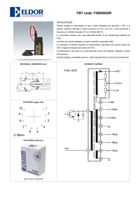 ТХО за телевизор F36N3005