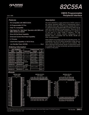 Интегрална схема  82C55AC-2