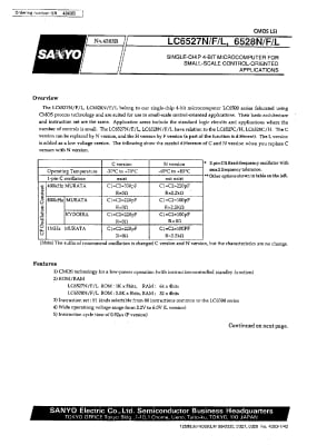 Интегрална схема  LC6527C