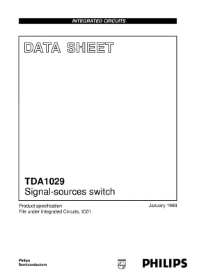 Интегрална схема  TDA1029 DIP-16