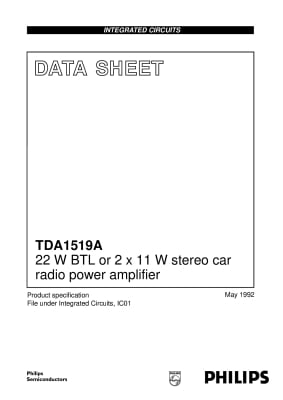Интегрална схема  TDA1519A