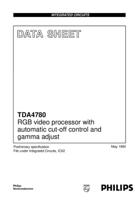 Интегрална схема  TDA4780