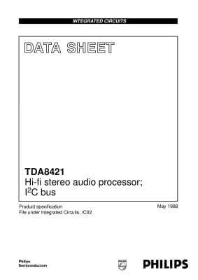 Интегрална схема  TDA8421 DIP-28