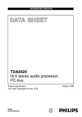 Интегрална схема  TDA8425 DIP-20