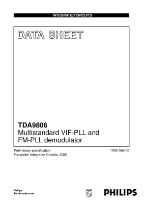Интегрална схема  TDA9806/V1