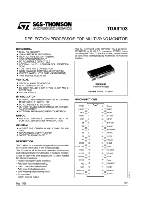 Интегрална схема  TDA9103