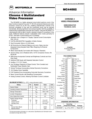 Интегрална схема  MC44002P DIP-40