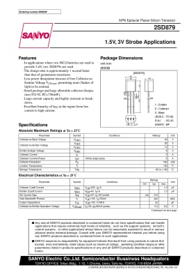 Транзистор 2SD879