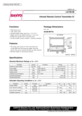 Интегрална схема  LC7461-8103smd
