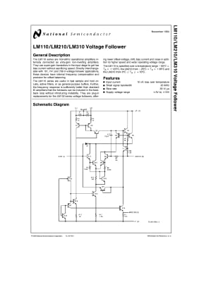 Интегрална схема LM310N