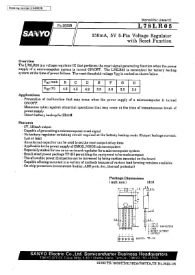 Интегрална схема LM78LR05 TO-251-5PIN