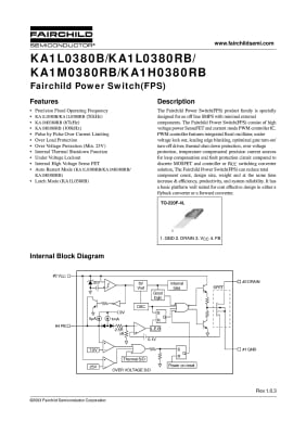 Интегрална схема  KA1H0380R