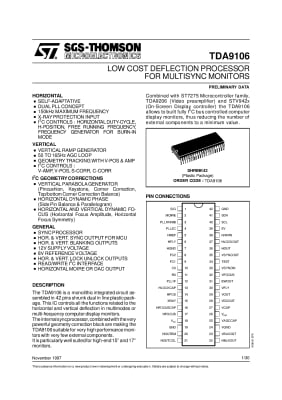 Интегрална схема  TDA9106