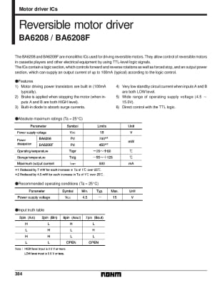 Интегрална схема  BA6208 SIP-9