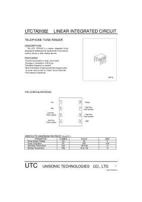 Интегрална схема TA31002