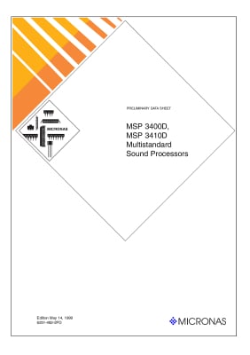 Интегрална схема  MSP3410D-PS-A2