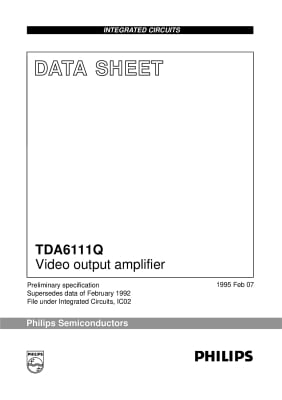 Интегрална схема  TDA6111Q    ORIGINAL