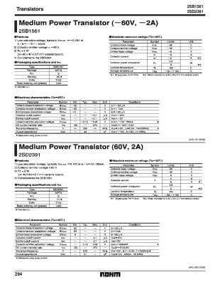Транзистор 2SB1561   SOT-89