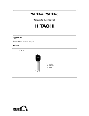 Транзистор 2SC1344