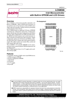 Интегрална схема  LC5864H-1102