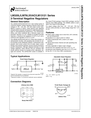 Интегрална схема  LM79L12