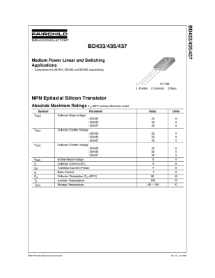Транзистор BD435