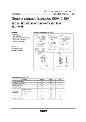 Транзистор 2SC1740