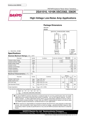 Транзистор 2SC2362 TO-92