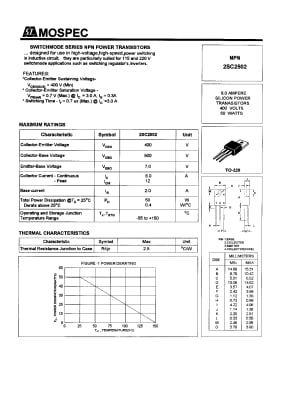 Транзистор 2SC2502