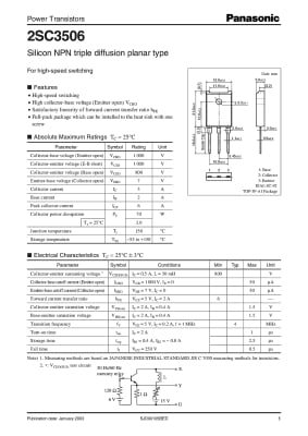 Транзистор 2SC3506