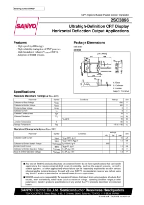 Транзистор 2SC3896