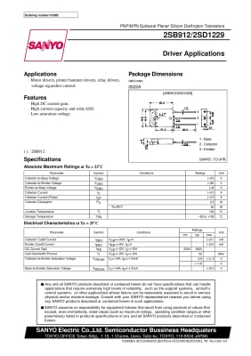 Транзистор 2SD1229
