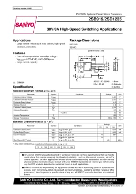 Транзистор 2SD1235