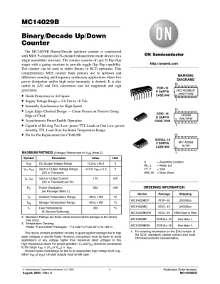 Интегрална схема  TC4029B DIP-16