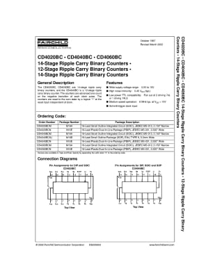 Интегрална схема  MC14060CP DIP-16