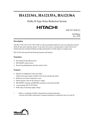 Интегрална схема  HA12134FP
