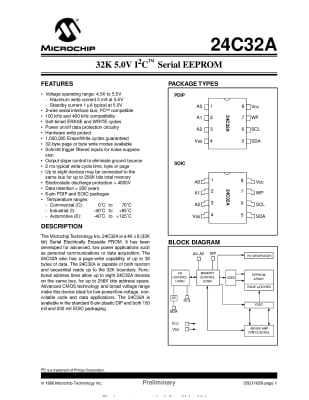 Интегрална схема  24C32 WBN6P DIP-8