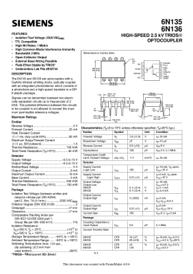 Интегрална схема  6N136 DIP-8