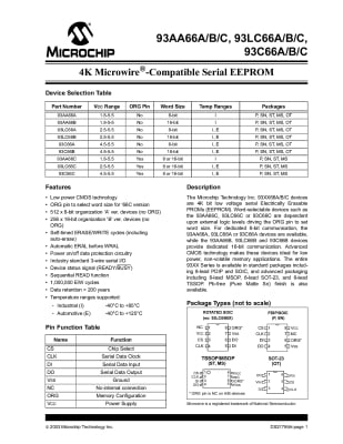 Интегрална схема  93C66 SO-8