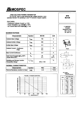Транзистор BU126