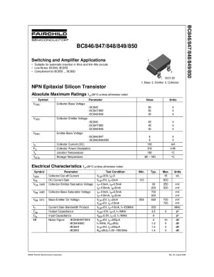 Транзистор BC847B     SMD