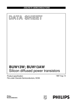 Транзистор BUW13A